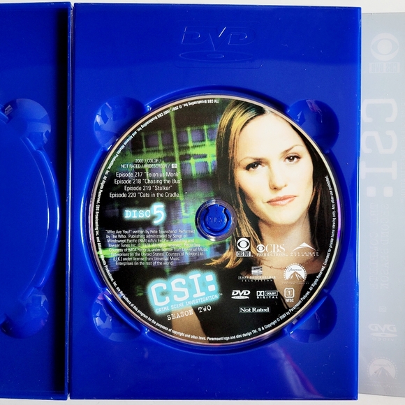 CSI:Crime Scene Investigation The Complete Second Season on DVD - Picture 9 of 10